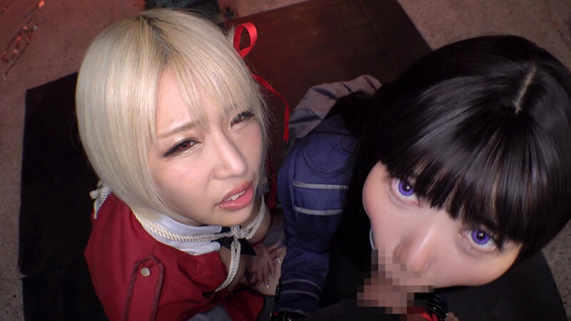 【人気配信旬報 マニア向け情報館】美少女エージェント千●＆た●な×3穴串刺しファック×Wギロチン中出し制裁×大量ザーメンぶっかけ アリス＆めい 画像9