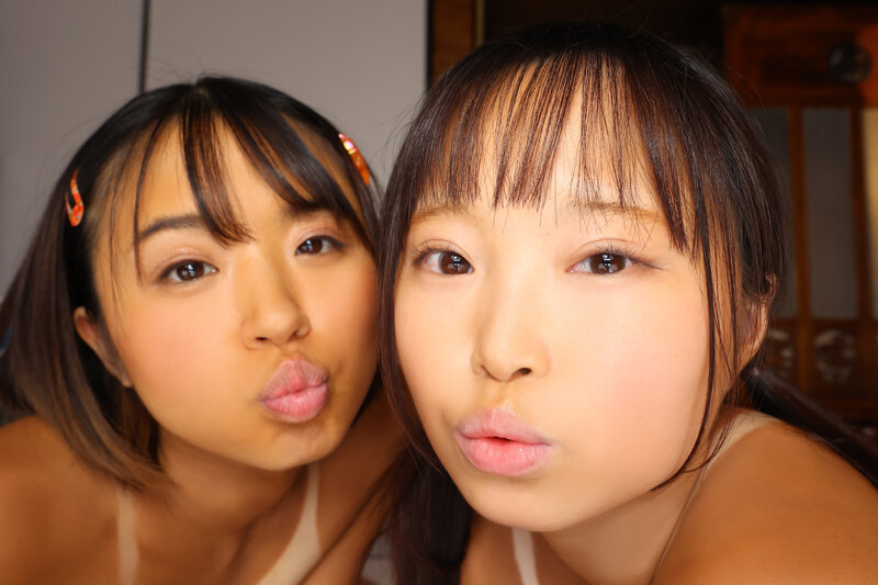 【人気配信旬報 マニア向け情報館】【VR】日焼け姪っ子姉妹VR5 菊池はる 愛野ひなた 画像10