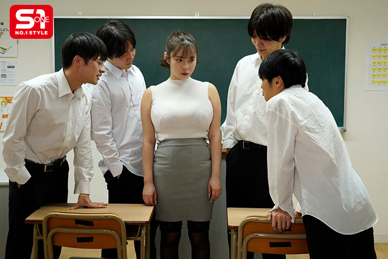 【人気配信旬報 マニア向け情報館】緊縛Jcup女教師 肉オナホレ●プ輪● 弱みを握られた巨乳教師は拘束され好き放題揉みしゃぶり舐め輪●される… 五条恋 画像1