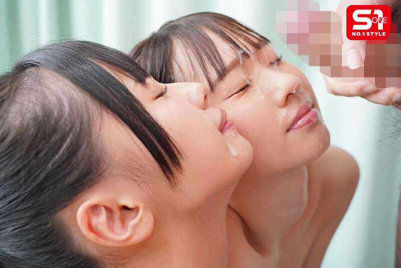 【人気配信旬報 マニア向け情報館】思春期の夏休み幼馴染がふざけて女子同士でキス…見てた僕も興奮しベロキス3Pしまくった 渚あいり 白上咲花 画像9